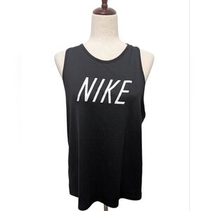Nike Tank Top Black Wide Strap Women's Large